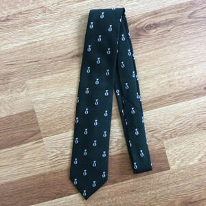 Keys & Lockwood Green Money Bags Necktie